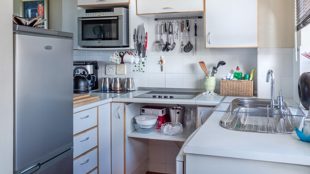 A cozy home kitchen